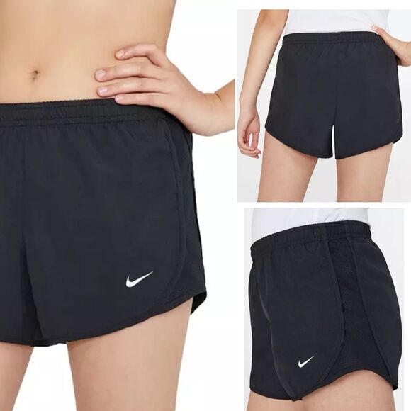 Nike ~ Black Tempo Running Shorts ~ Set of 2 ~ size S ~ one missing lining - Picture 2 of 15